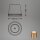 Flaschenleuchte Briloner Flaschenlicht Dimmbar Gold-Matt LED USB