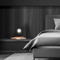 Nachtlicht, Weiß, 0,5 Watt, 30lm, 3000K, mit Dämmerungssensor, 5 x 6,5 x 6,5 cm – Briloner