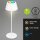 Briloner LED RGB Akku-Tischleuchte 7466016 – Kabellose Touchlampe mit Farbwechsel, weiß, 2,6 W