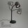 Tischleuchte Briloner GU10 Fassung Tischlampe Schwarz 38,5 cm