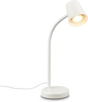 Tischleuchte Briloner GU10 Fassung Weiß Tischlampe...