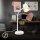 Tischleuchte Briloner GU10 Fassung Weiß Tischlampe 38,5 cm