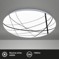Deckenleuchte Briloner 12 Watt LED Deckenlampe...