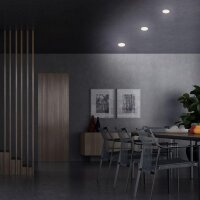 Einbauleuchte Briloner 3 Watt LED Spot 3er Set Weiß Einbaulampe IP44 4000K