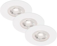 Einbauleuchten Briloner 3 x 4,9 Watt LED Weiß...