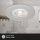 Einbauleuchten Briloner 3 x 4,9 Watt LED Chrom matt IP44 Einbauspots 480 Lumen