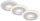 Einbauleuchte Briloner 3er Set 4,9 Watt LED Chrom Rahmen getrennt schaltbar 460 Lumen warmweiß Einbauspot IP44