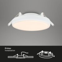 Einbauleuchte Briloner 6 Watt LED Spot Weiß IP44...