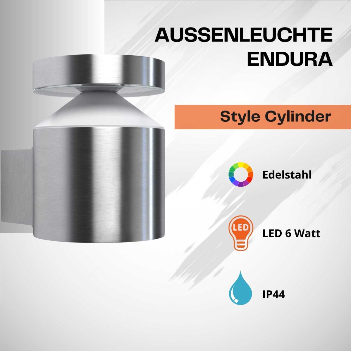 Außenleuchte Ledvance Endura Style Cylinder Wall 6 Watt LED  