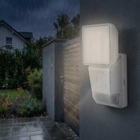 Außenleuchte Ledvance Endura Pro Spot Sensor 8 Watt LED Weiß Wandlampe Gartenleuchte