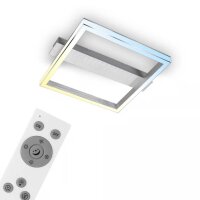 Deckenleuchte Briloner Frame 23 Watt LED Aluminium...