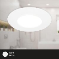 Einbauleuchten Briloner 3 x 4,9 Watt LED Weiß Lichtfarbe wählbar Einbauspots IP44 580 Lumen