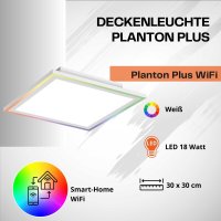 Deckenleuchte Ledvance Planon Plus Frame 18 Watt LED Wifi...