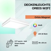 Deckenleuchte Ledvance Orbis Magnet 26 Watt LED...