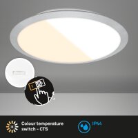 Badleuchte Deckenleuchte Briloner 21 Watt LED CTS...