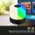 Tischlampe Briloner Mini-Akku-Leuchte mit LED RGB Campinglampe USB aufladbar