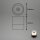 Akku-Leuchte Briloner 2 Watt LED Tischlampe Schwarz Touchdimmer IP44 Tischleuchte
