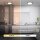 Badleuchte Deckenleuchte Briloner 21 Watt LED CTS Steuerung Deckenlampe Schwarz 37 cm IP44