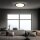 LED Deckenleuchte Badezimmerlampe, Schwarz, 21 Watt, IP44, Ø 37 cm – Briloner