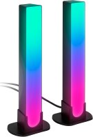 Tischlampe Gamingzubehör, Schwarz, 2x2W, 1100lm,...