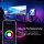 Tischlampe Gamingzubehör, Schwarz, 2x2W, 1100lm, 3000 – 6500K, smart steuerbar – Briloner