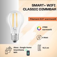 Leuchtmittel Ledvance Wifi smart & living E27 LED 6...