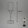 Tischleuchte Rauchglas, Schwarz / Rauch, 10 Watt, E27-Fassung, Glas, Ø 13 cm – Briloner