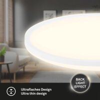 Deckenleuchte Briloner 22 Watt LED CTS Deckenlampe 42 cm...