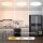 Deckenleuchte Briloner 22 Watt LED CTS Deckenlampe 42 cm Backlight