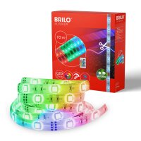Briloner LED Band 10m RGB Fernbedienung dimmbar...