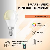 Leuchtmittel Ledvance Wifi smart & living LED 5 Watt E14 dimmbar 2700K