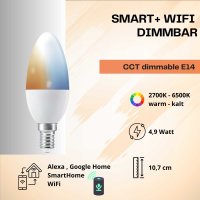 Leuchtmittel Ledvance Wifi smart & living LED 4,9...