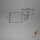 Strahler Briloner Rauchglas E27 Fassung Wandleuchte Holz