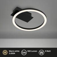 Deckenleuchte Briloner Frame 5 Watt LED Deckenlampe...