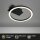 Deckenleuchte Briloner Frame 5 Watt LED Deckenlampe Schwarz 21 cm