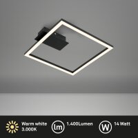Deckenleuchte Briloner Frame 14 Watt LED Deckenlampe...