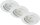 LED Einbauspots Einbauleuchten dimmbar, Weiß, Bohrloch 6,8 cm, 3x5,5W, 470lm, 3000K – Briloner