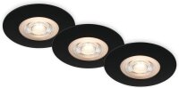 Einbauleuchten Briloner 3 x 4,9 Watt LED IP65 Einbauspots...