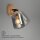 Strahler Briloner Rauchglas E27 Fassung Holz Spot Wandleuchte