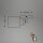 Strahler Briloner Rauchglas E27 Fassung Holz Spot Wandleuchte