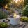 Nordlicht Professional Candle Solar-Teelicht Flacker-Effekt IP44 Weiß