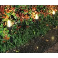 Nordlicht Professional Jardin Solar-Beetleuchte Erdspieß 43cm Flacker-Effekt IP44 Schwarz