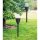 Nordlicht Professional Jardin Solar-Beetleuchte Erdspieß 43cm Flacker-Effekt IP44 Schwarz