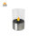 Nordlicht Professional Gala LED Solar Teelicht Edelstahl-Optik Ø7,5cm Flacker-Effekt 1800K