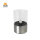 Nordlicht Professional Gala LED Solar Teelicht Edelstahl-Optik Ø7,5cm Flacker-Effekt 1800K