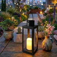 Nordlicht Professional Castillo Solar-Laterne Metall...