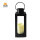 Nordlicht Professional Castillo Solar-Laterne Metall Flacker-Effekt IP44 Schwarz