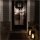 Nordlicht Professional Castillo Solar-Laterne Metall Flacker-Effekt IP44 Schwarz