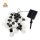 Nordlicht Professional Noon Solar LED Lichterkette Schwarz Klar 5m 8 Modi 200lm 2700K