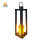 Nordlicht Professional Tucson XL Solar Laterne LED Schwarz Metall 52cm Flacker-Effekt 1800K